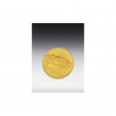 Emblem D=50mm Seifenkiste, goldfarben in Kunststoff fr...