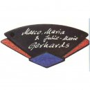 Türschild Keramik 25x12 cm Türschild Keramik 25x12 cm