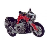 Anstecker / Pin BMW K 1300 R orange
