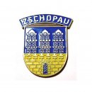 Plakette "Zschopau" für Lenkerabdeckung ES125/150 (Schriftzug/Plakette aus Messing) Plakette "Zschopau" für Lenkerabdeckung...