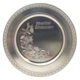 Zinnteller Herzlichen Gückwunsch D=230 mm inkl. Gravur Zinnteller Herzlichen Gückwunsch D=230 mm inkl. Gravur